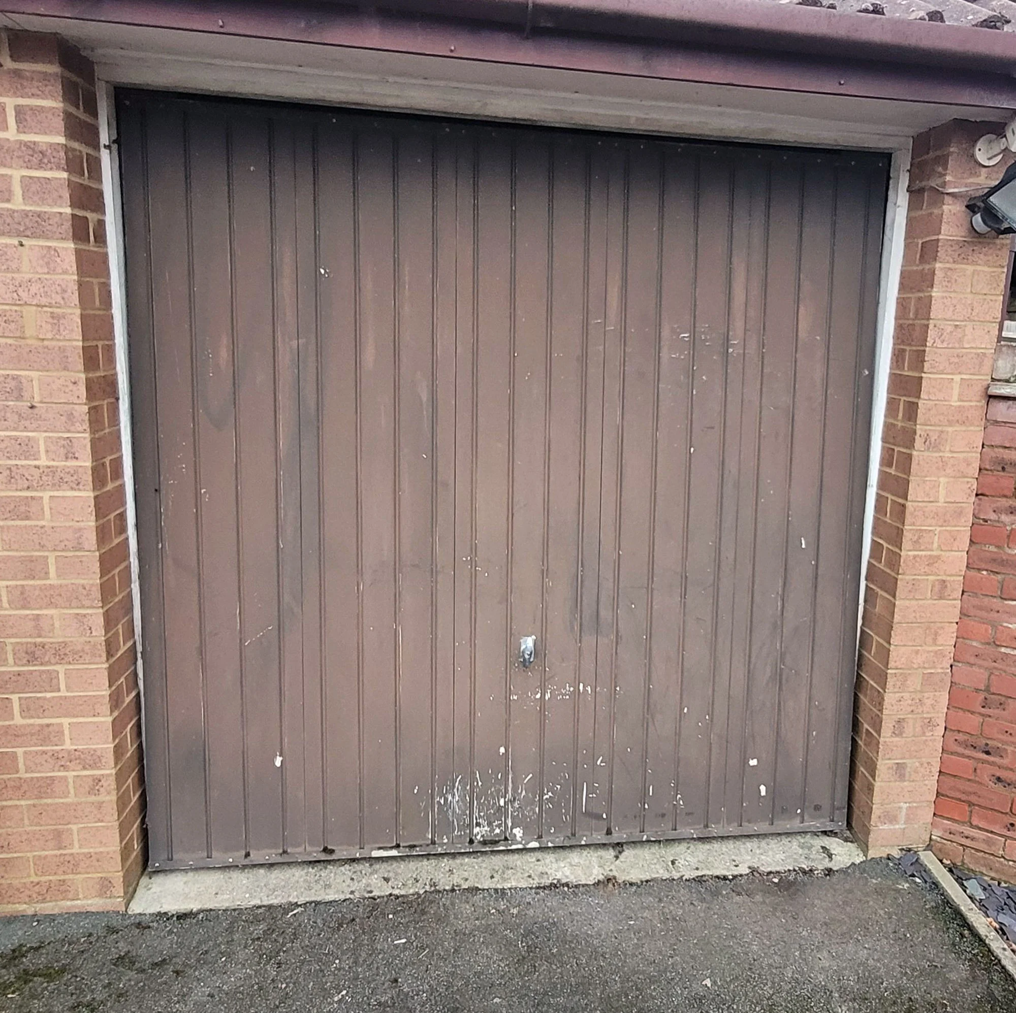 Before Garage Conversion Stony Stratford